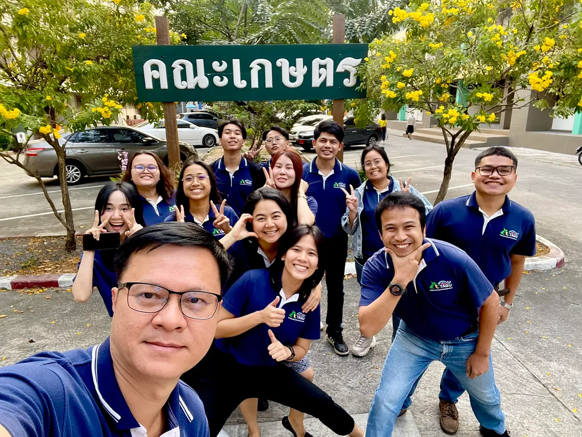 The TAGU team at the Faculty of Agriculture